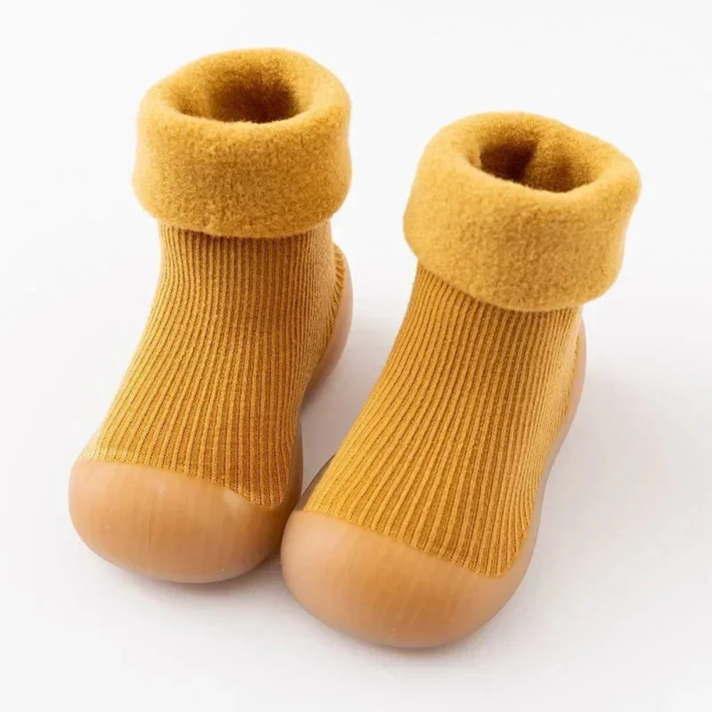 Soft Sole Baby Booties Crib Shoes | Slip On