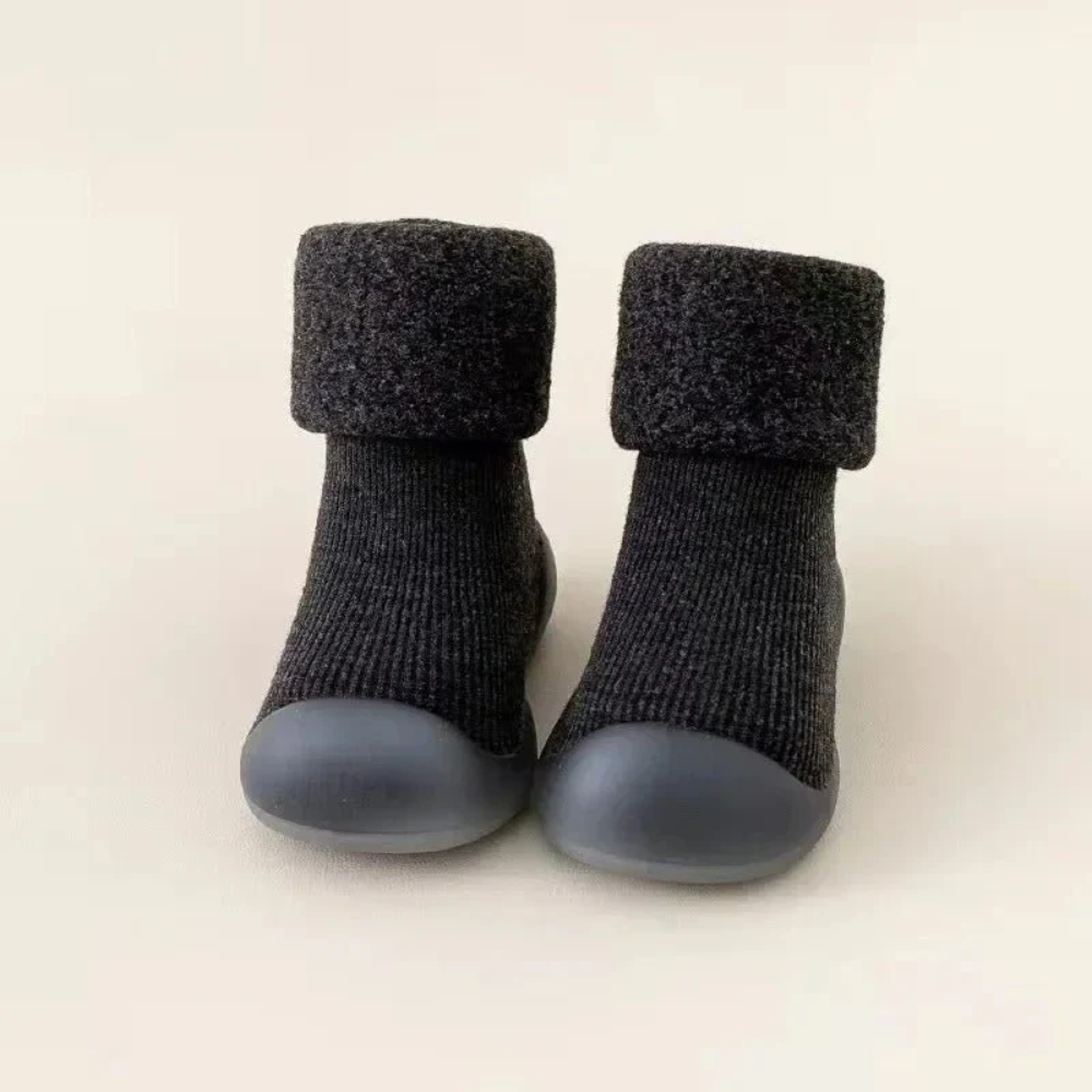 Soft Sole Baby Booties Crib Shoes | Slip On