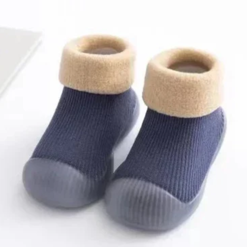 Soft Sole Baby Booties Crib Shoes | Slip On