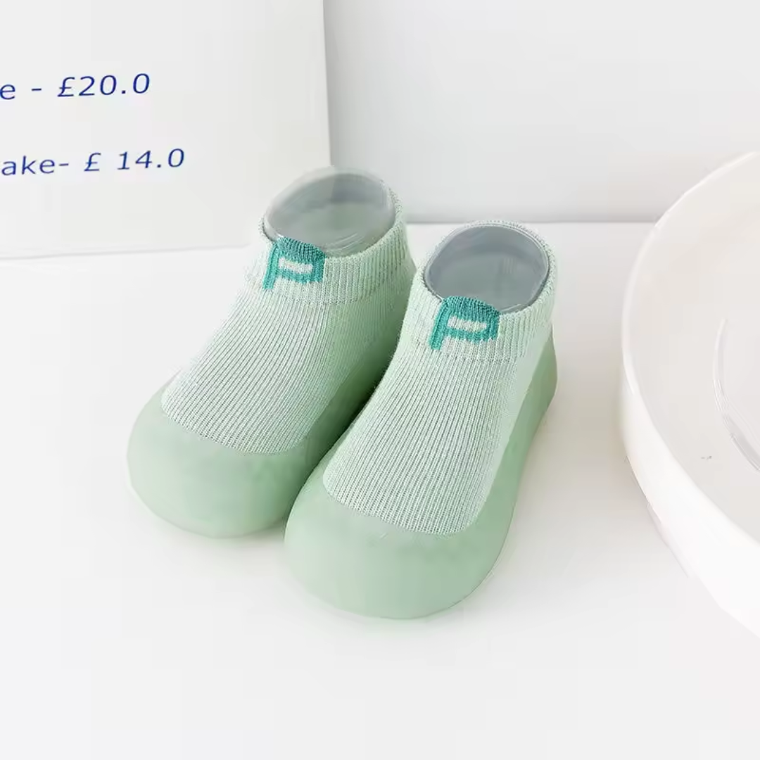 Baby Sock Shoes Soft Sole First Walkers | Elastic