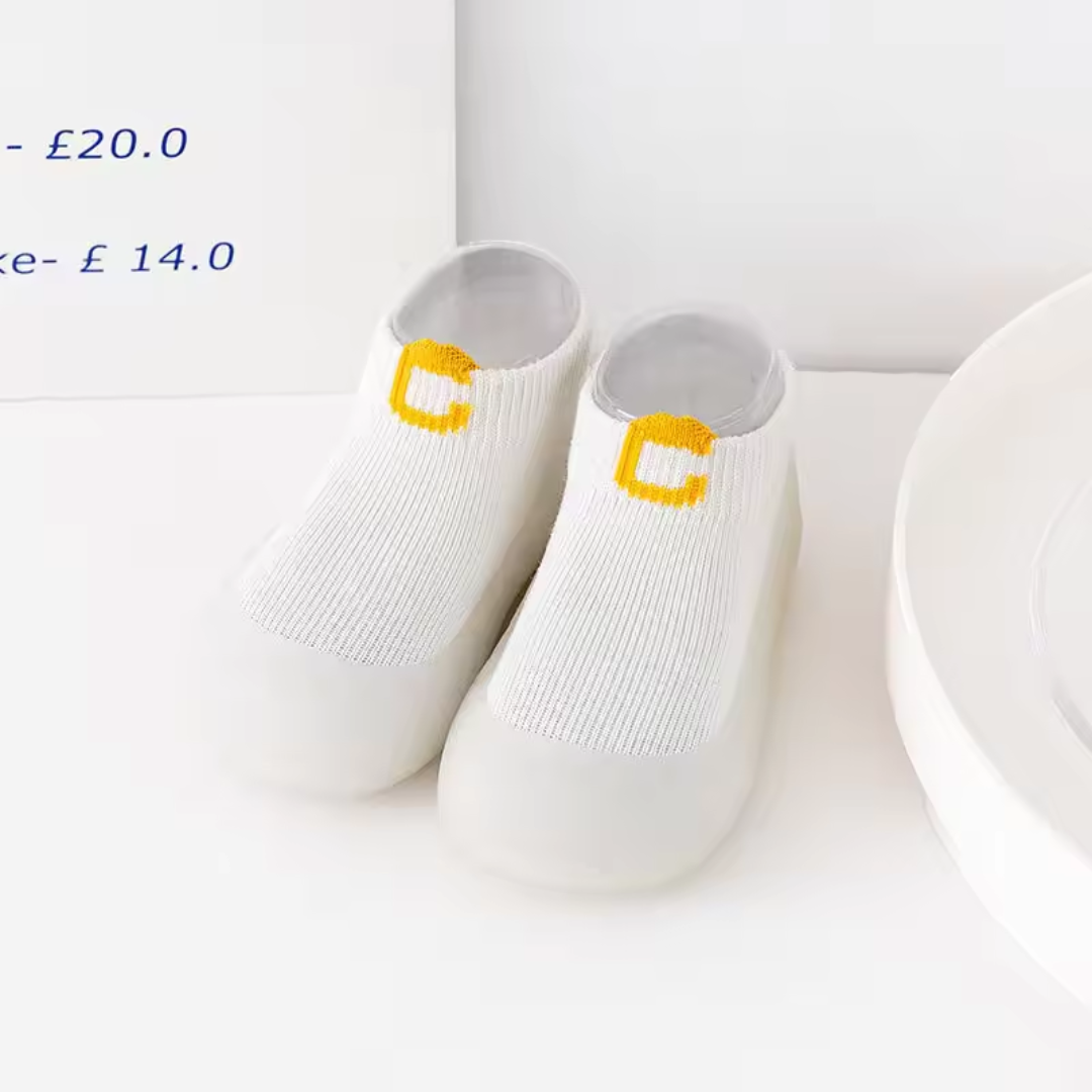 Baby Sock Shoes Soft Sole First Walkers | Elastic