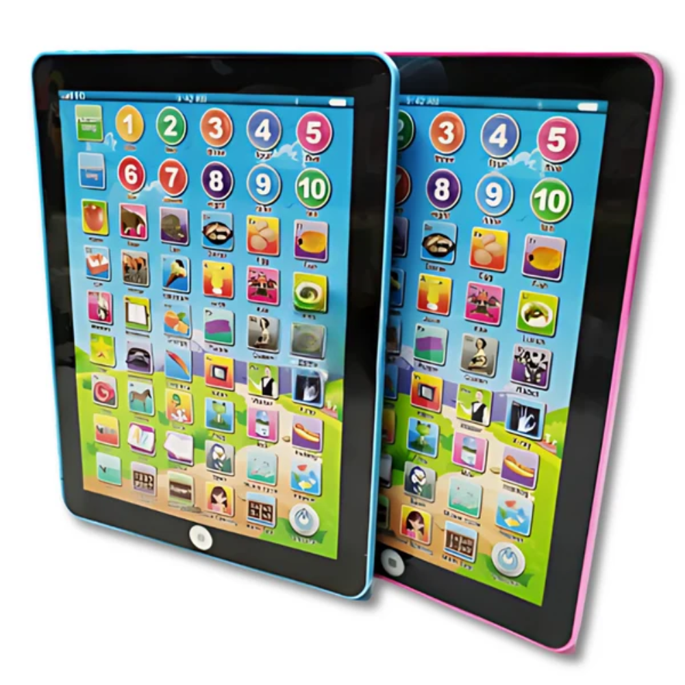 SmartyTab Kids Learning Tablet – Interactive Educational Toy with Letters, Numbers and Music