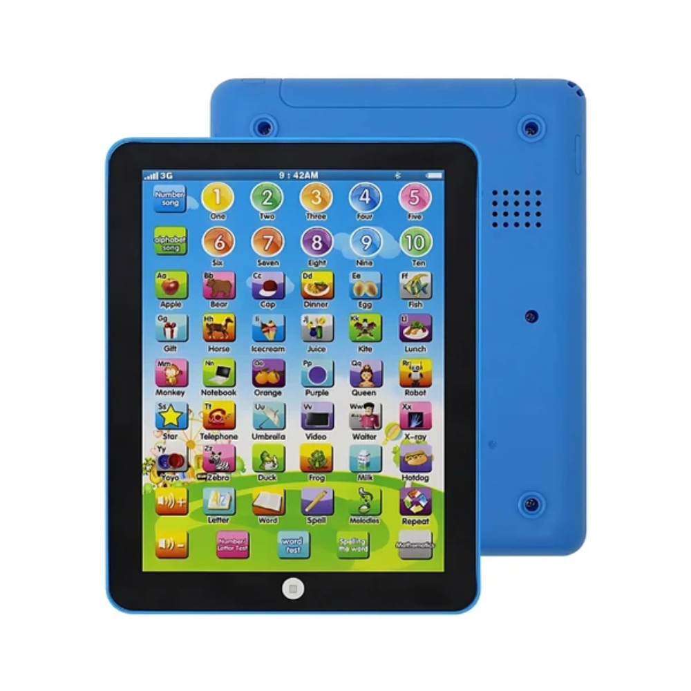 SmartyTab Kids Learning Tablet – Interactive Educational Toy with Letters, Numbers and Music