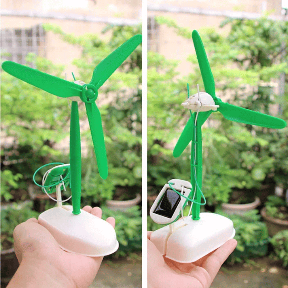 Solar Robot Building Kit – 6-in-1 Educational STEM Construction Toy for Kids