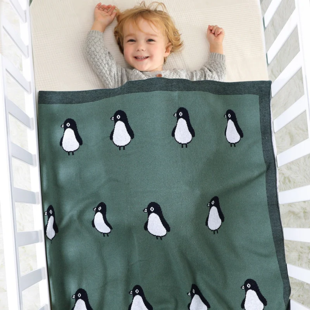 Baby Blanket Cotton Soft Fleece | Dotted Fabric Design