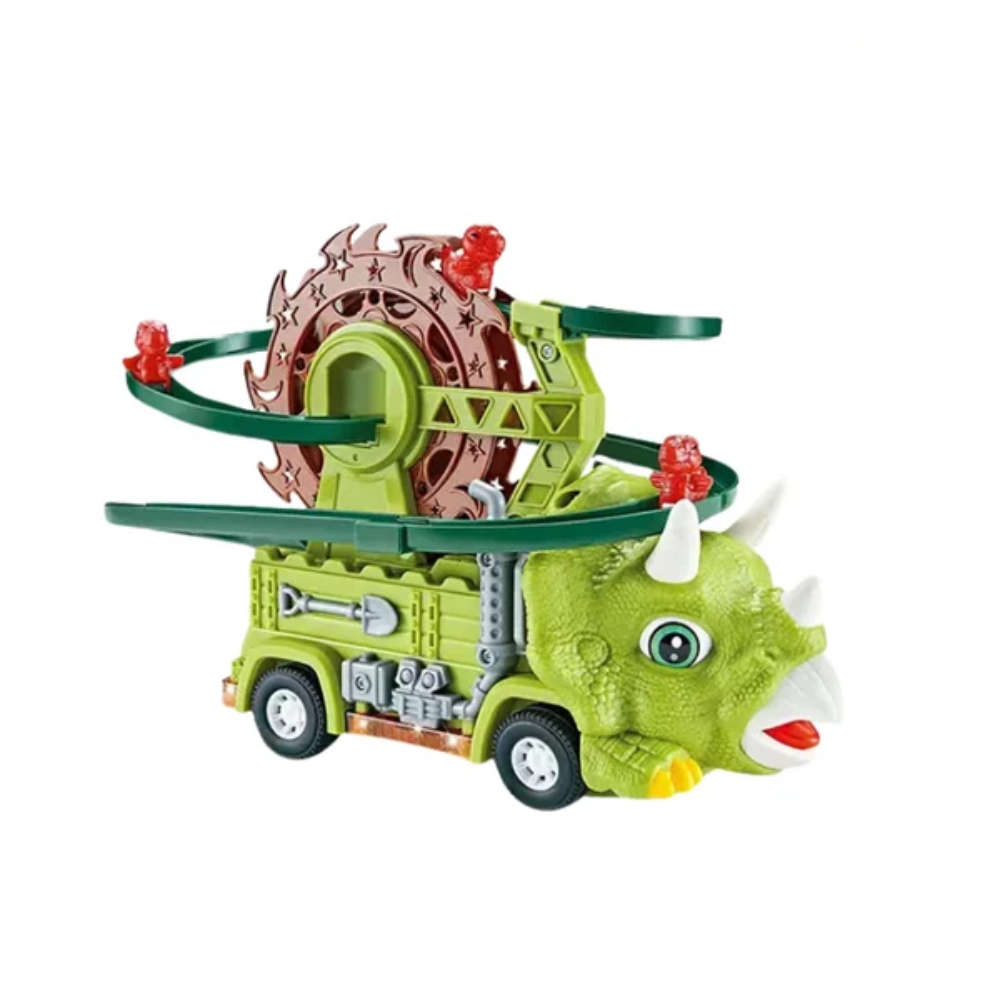 SpinRex Dinosaur Track Toy – Interactive Climbing Dinosaur Toy with Lights and Sounds