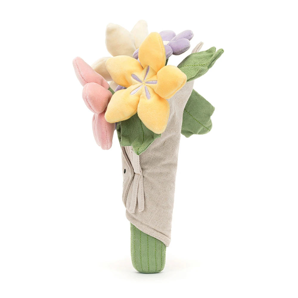 Spring Flower Bouquet Plush Toy