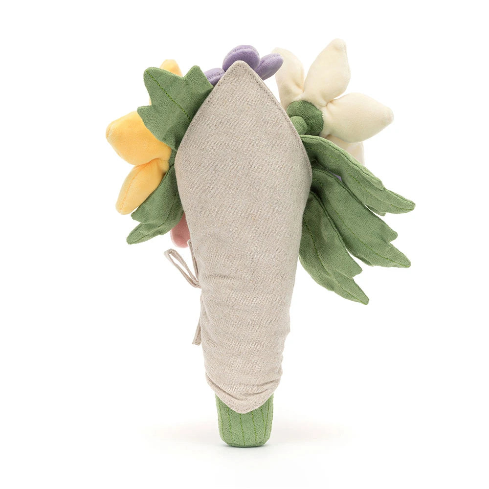 Spring Flower Bouquet Plush Toy