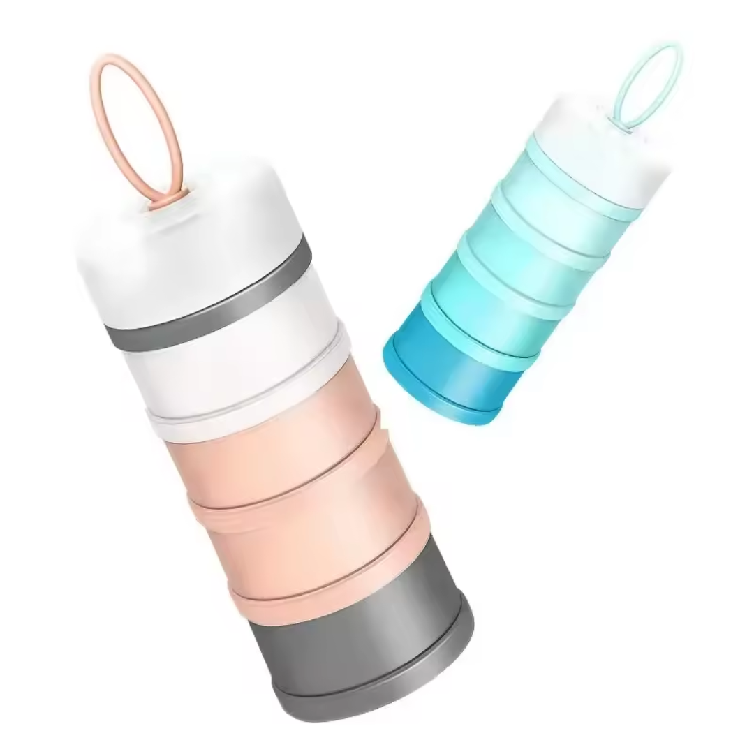 Baby Food Storage Containers Stackable | Portable Dispenser