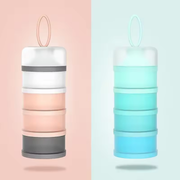 Baby Food Storage Containers Stackable | Portable Dispenser