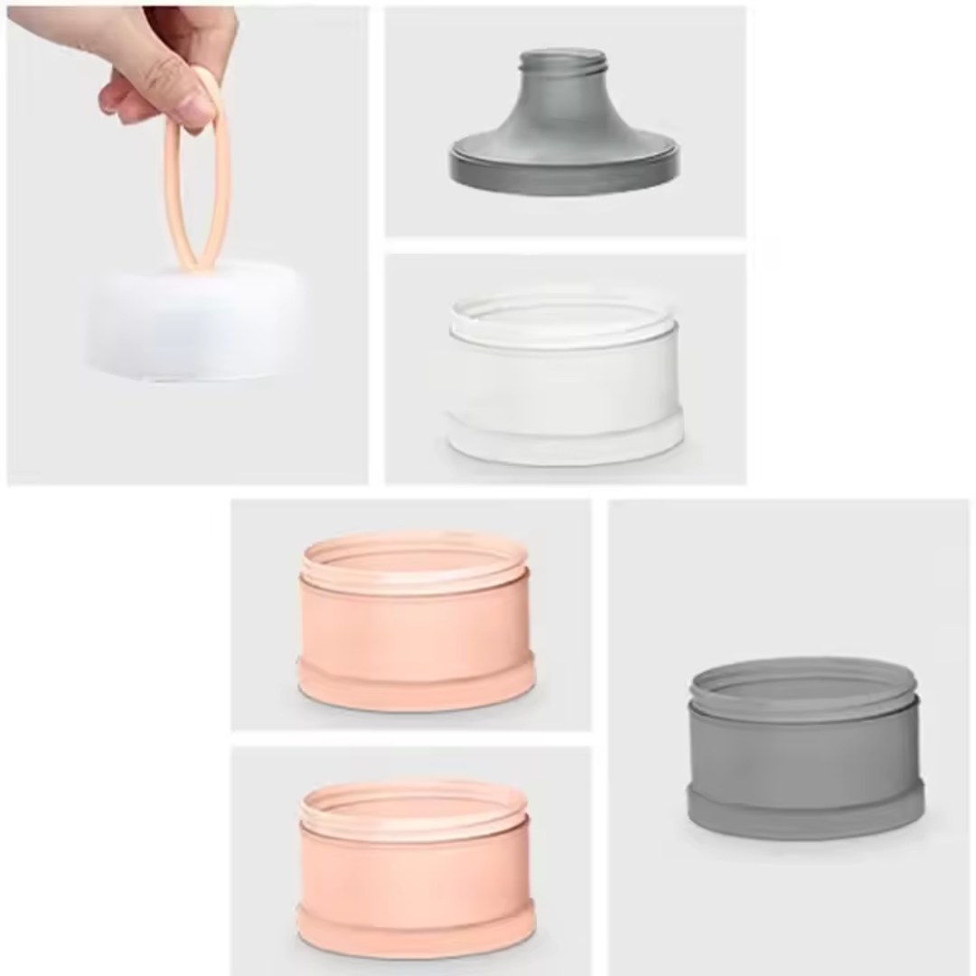 Baby Food Storage Containers Stackable | Portable Dispenser