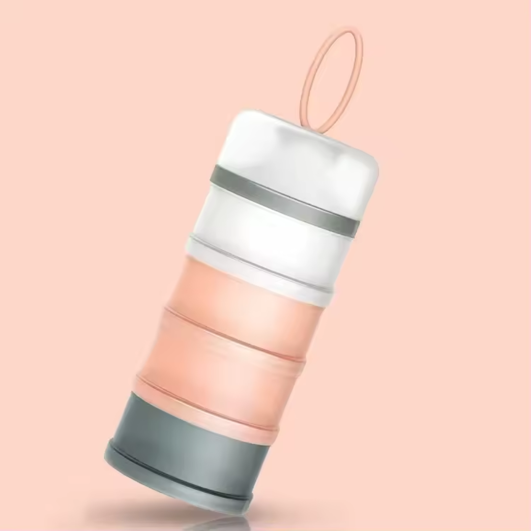 Baby Food Storage Containers Stackable | Portable Dispenser