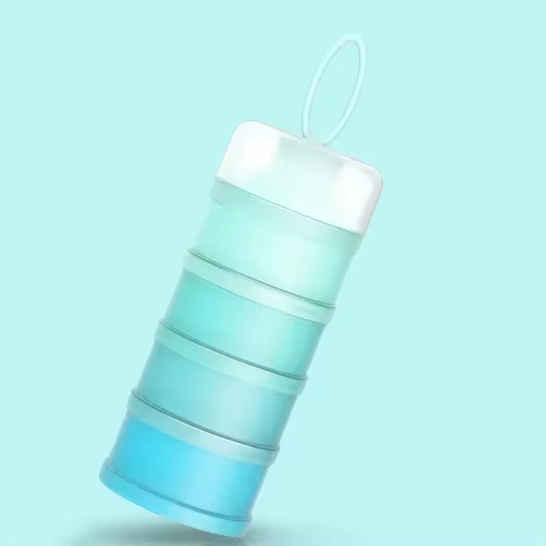 Baby Food Storage Containers Stackable | Portable Dispenser