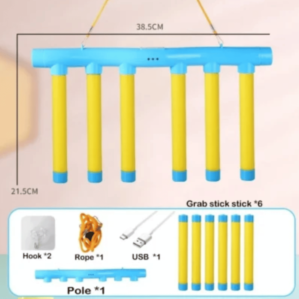 Stick Grab Reaction Game – Interactive Hand-Eye Coordination & Catching Toy for Kids
