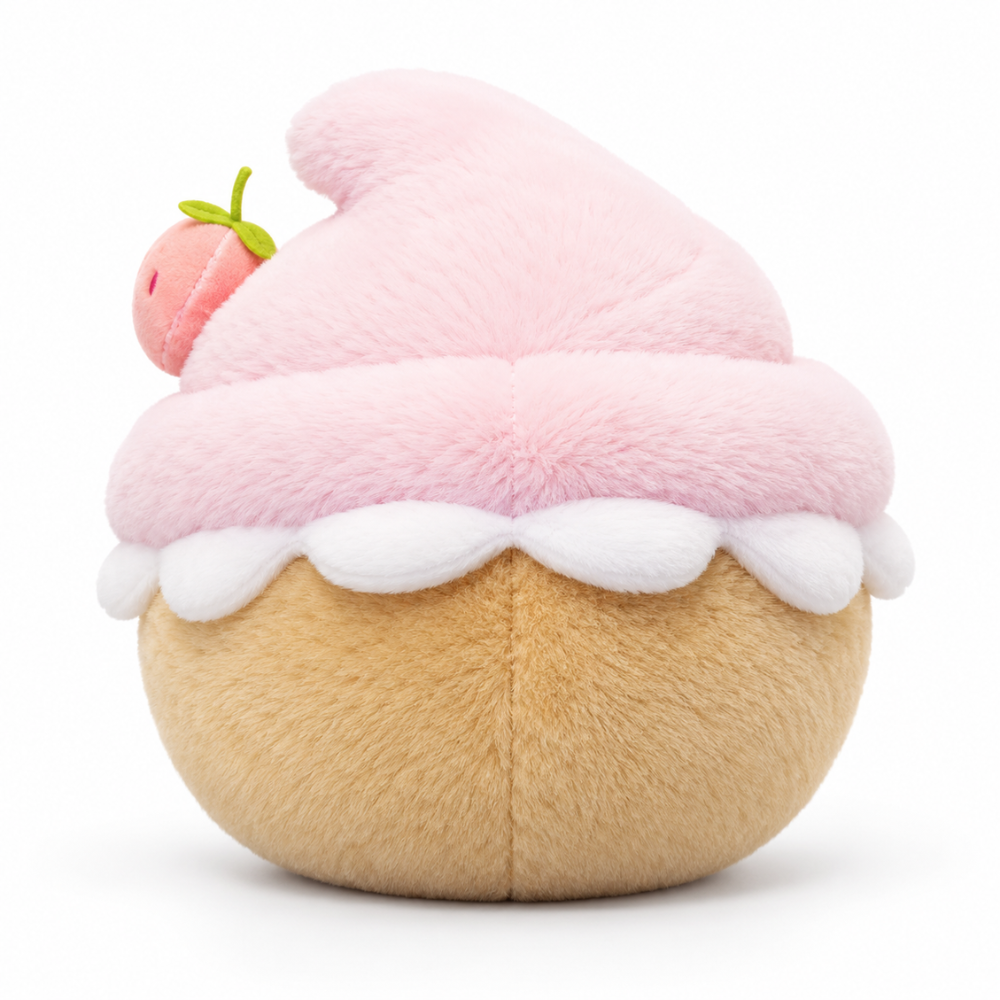 My Tiny Muffin Strawberry Cupcake Plush Toy