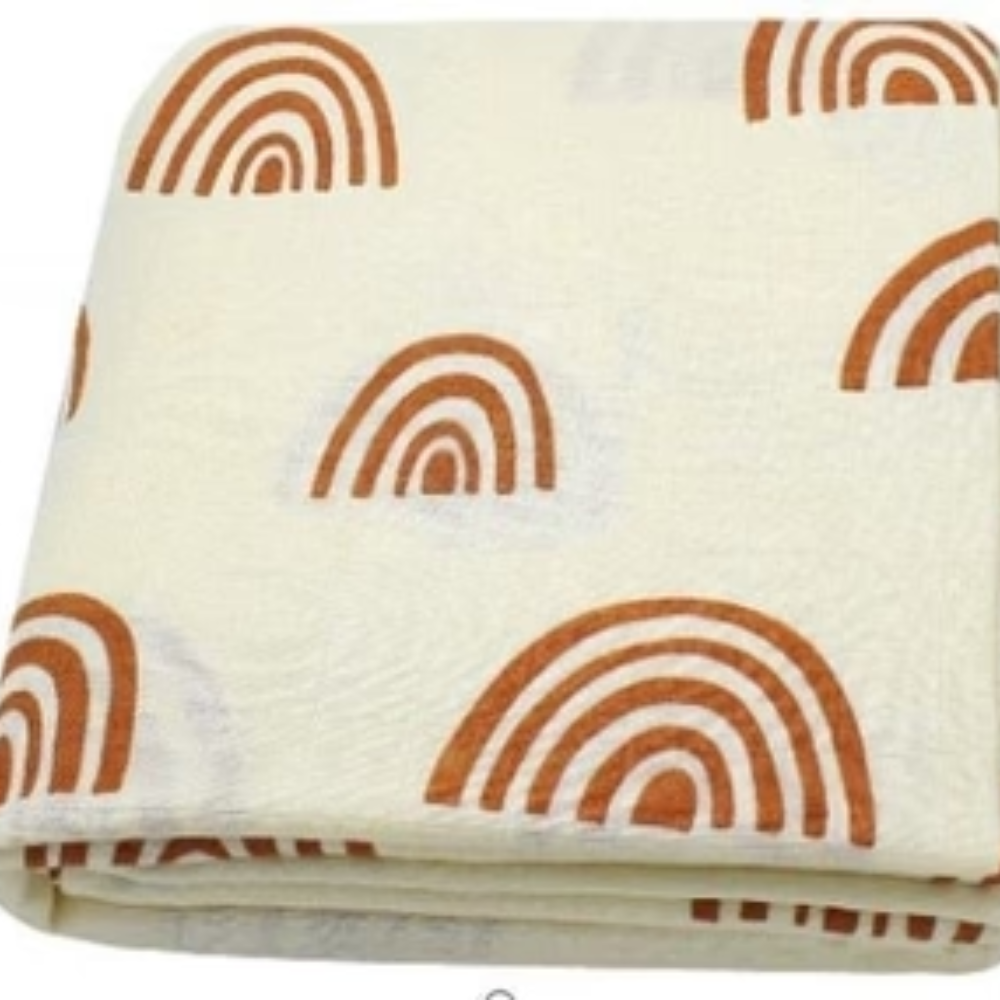 Baby Muslin Swaddle Blanket Cotton Bamboo | Newborn Wrap