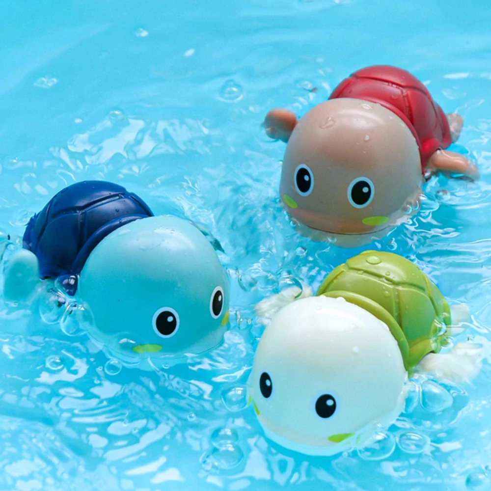 Swimming Sea Creature Bath Toys – Wind-Up Water Toys for Kids