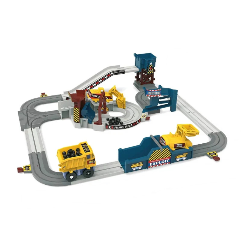 TinyBuilders Kids Construction Site Toy – Interactive Building and Assembly Toy for Kids