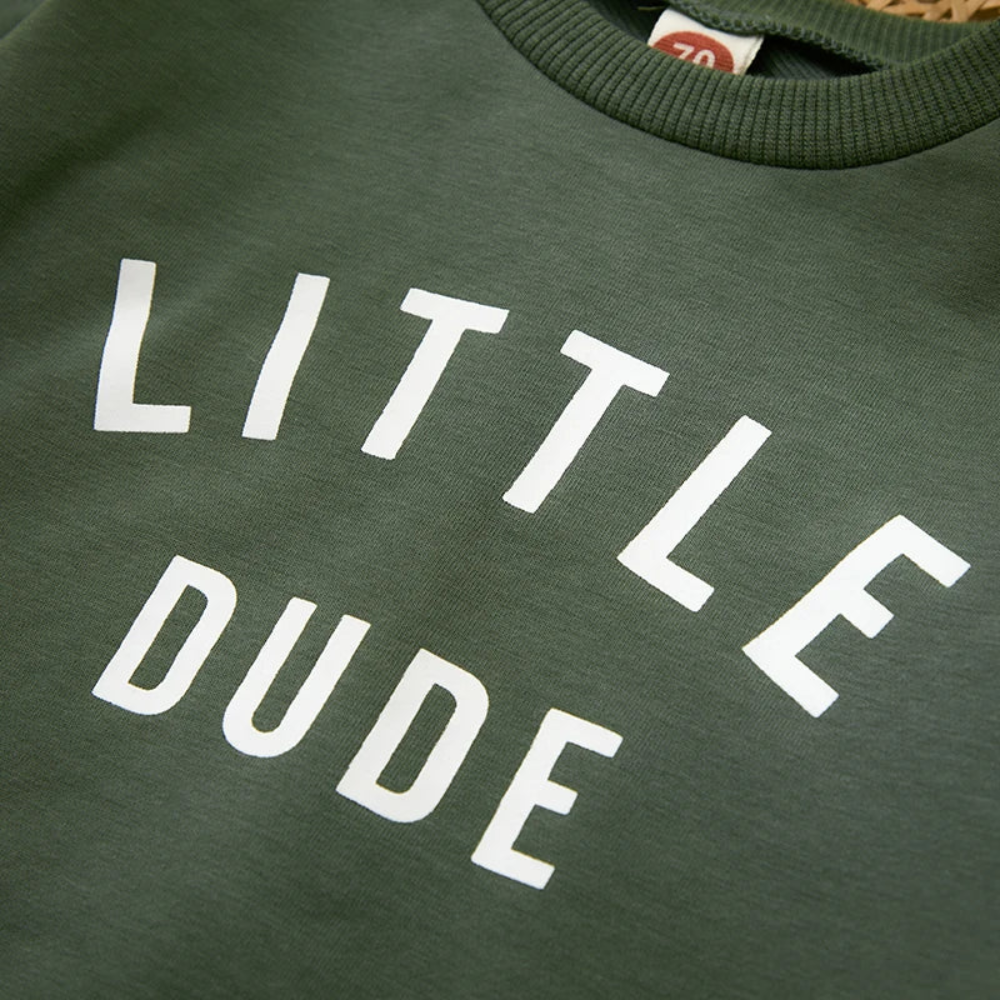 Toddler Boys Sweatshirt and Joggers Set – Little Dude Two Piece Outfit