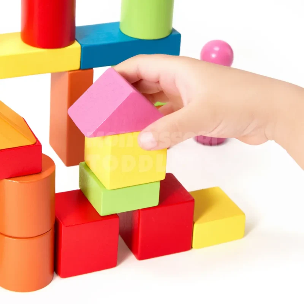 Toddler Building Blocks Set – Educational Stacking and Creative Construction Toy