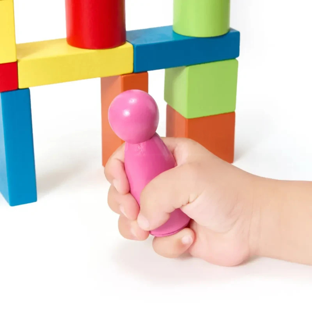 Toddler Building Blocks Set – Educational Stacking and Creative Construction Toy