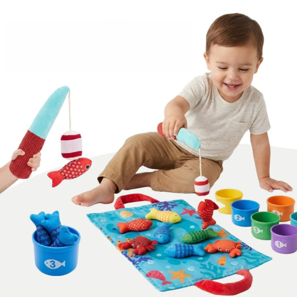 Toddler Fishing Toy Set – Educational Fishing Game for Kids