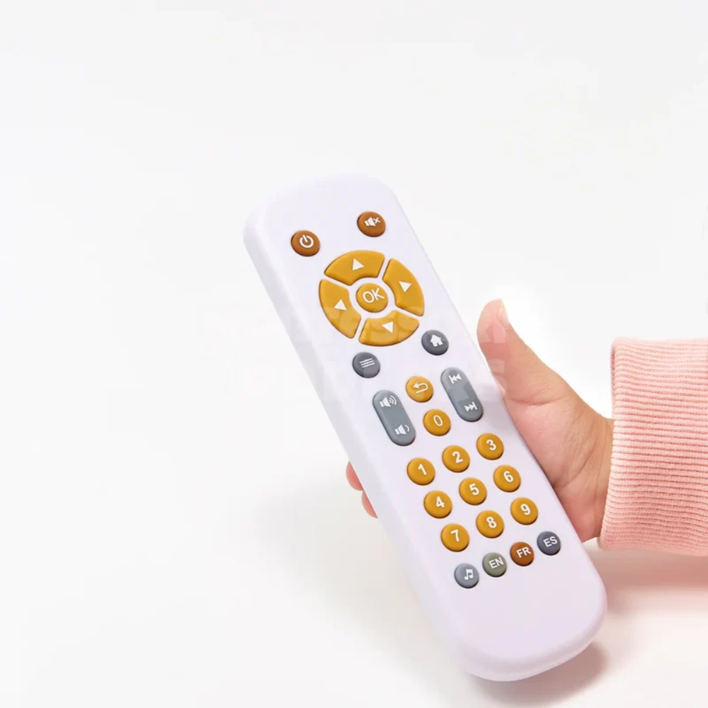 Toddler Learning Remote Control Toy – Interactive Musical Toy with Lights and Sounds