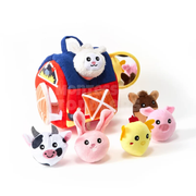 Toddler Plush Farm Animal Set – Soft Barn Playset with Stuffed Animals