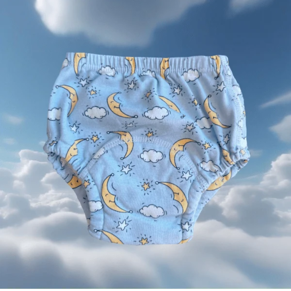 Toddler Potty Training Underwear – Reusable Training Pants with Elastic Waistband