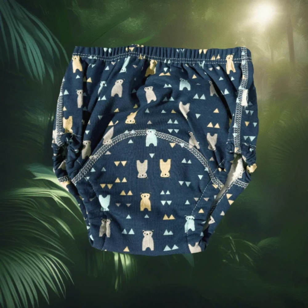 Toddler Potty Training Underwear – Reusable Training Pants with Elastic Waistband
