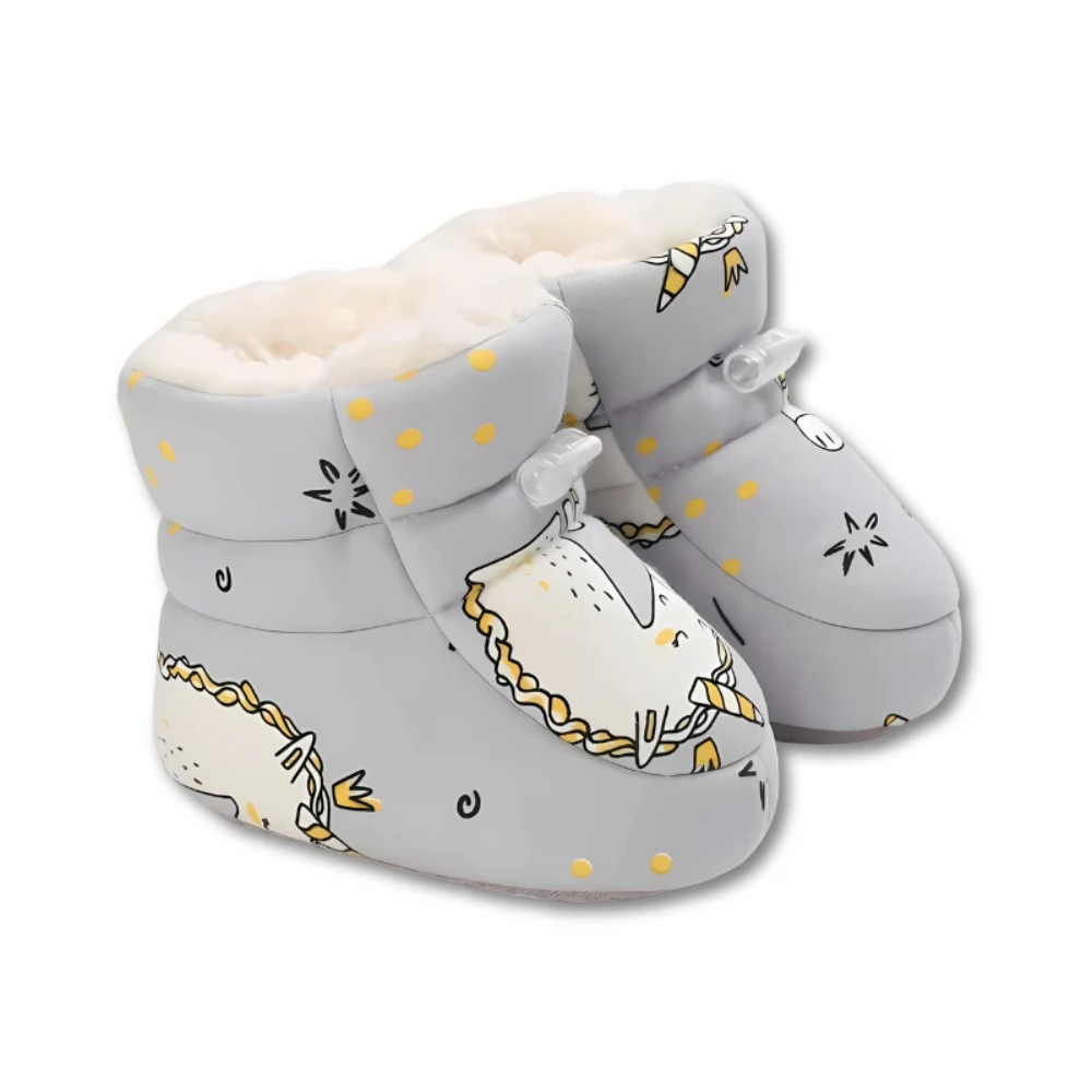 TootsieTreads Anti-Slip Baby Shoes – Warm Soft Booties for Babies and Toddlers