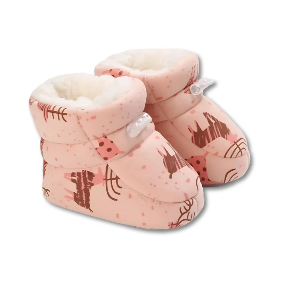 TootsieTreads Anti-Slip Baby Shoes – Warm Soft Booties for Babies and Toddlers