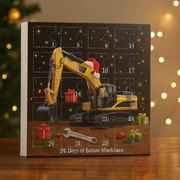 TruckFest Construction Vehicle Advent Calendar – Christmas Countdown with Miniature Trucks for Kids