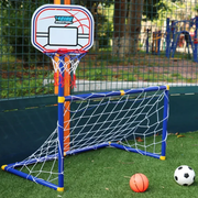 Kids Football Goal and Basketball Hoop Set – 2-in-1 Sports Activity Toy