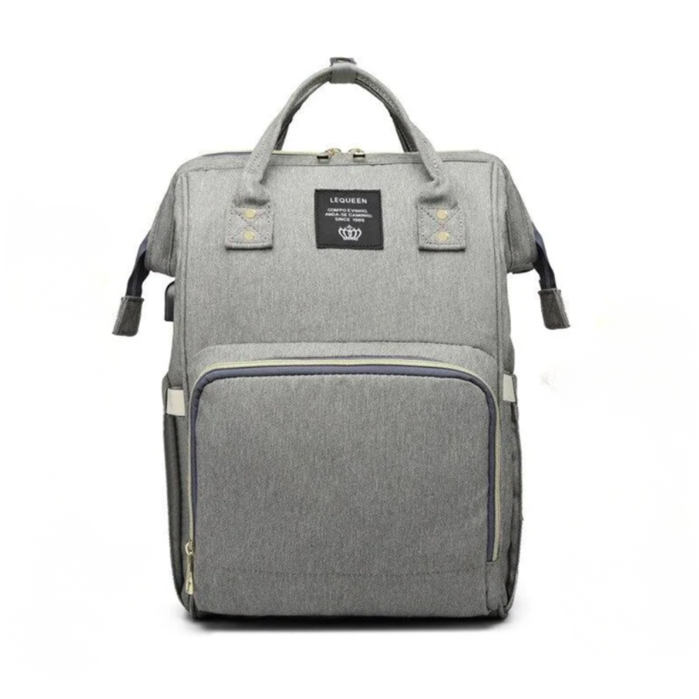 Diaper Bag Backpack USB Port | Multi Compartment Travel Bag