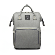 Diaper Bag Backpack USB Port | Multi Compartment Travel Bag