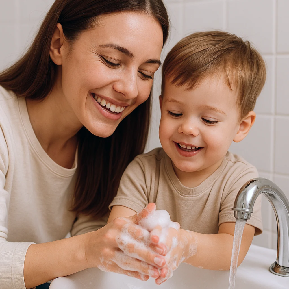 UpAiry Kids Flower Soap – Children's Hand and Body Cleansing Soap