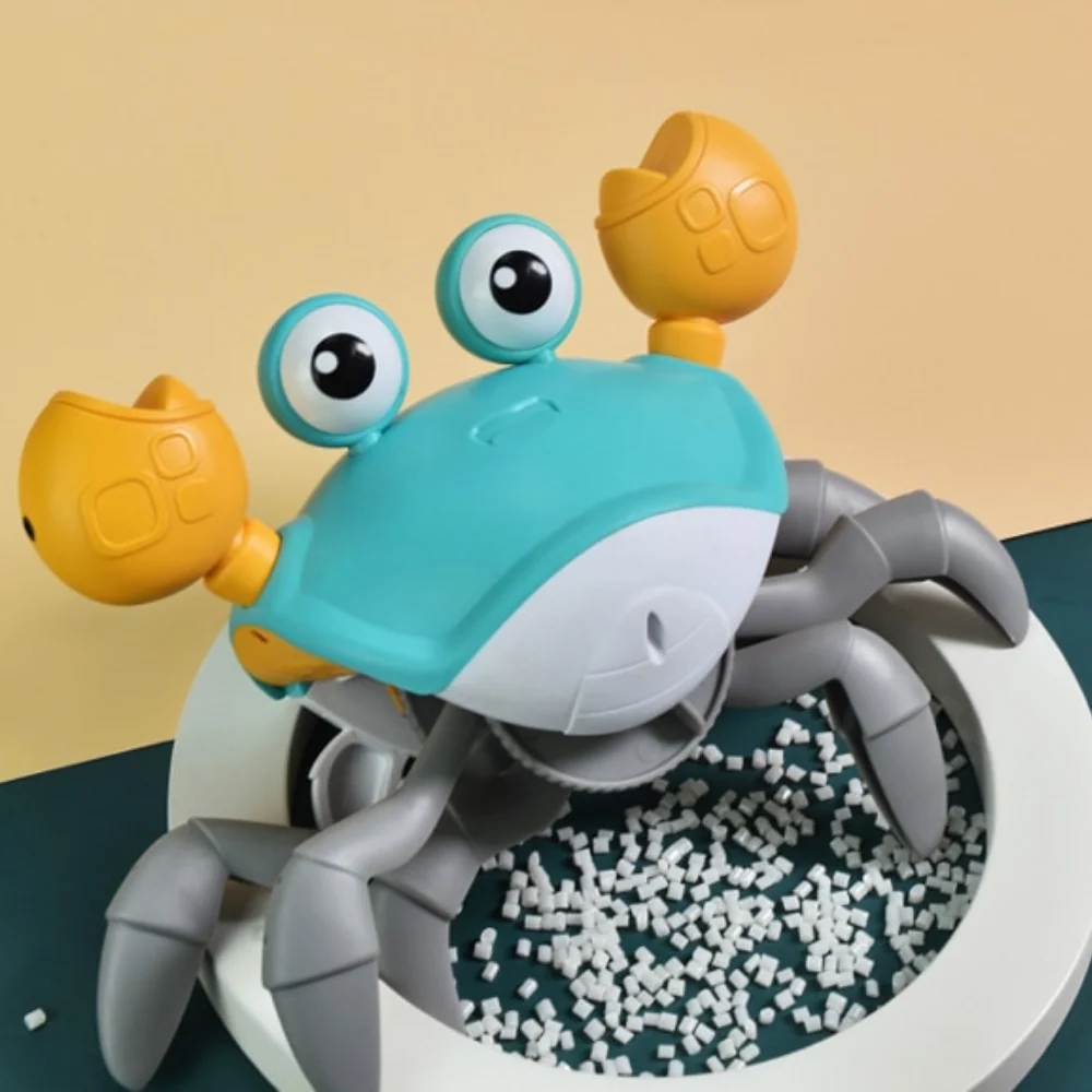 Walking Crab – Interactive Crawling Toy with Lights, Sounds & Obstacle Avoidance
