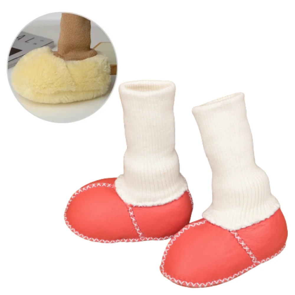 Warm Baby Booties – Soft Lined Winter Shoes with Anti-Slip Soles