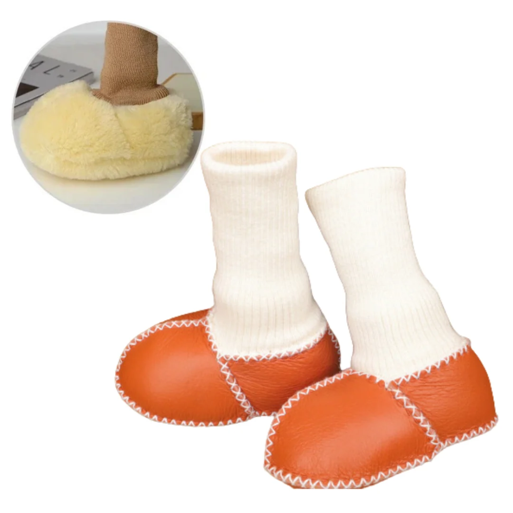 Warm Baby Booties – Soft Lined Winter Shoes with Anti-Slip Soles