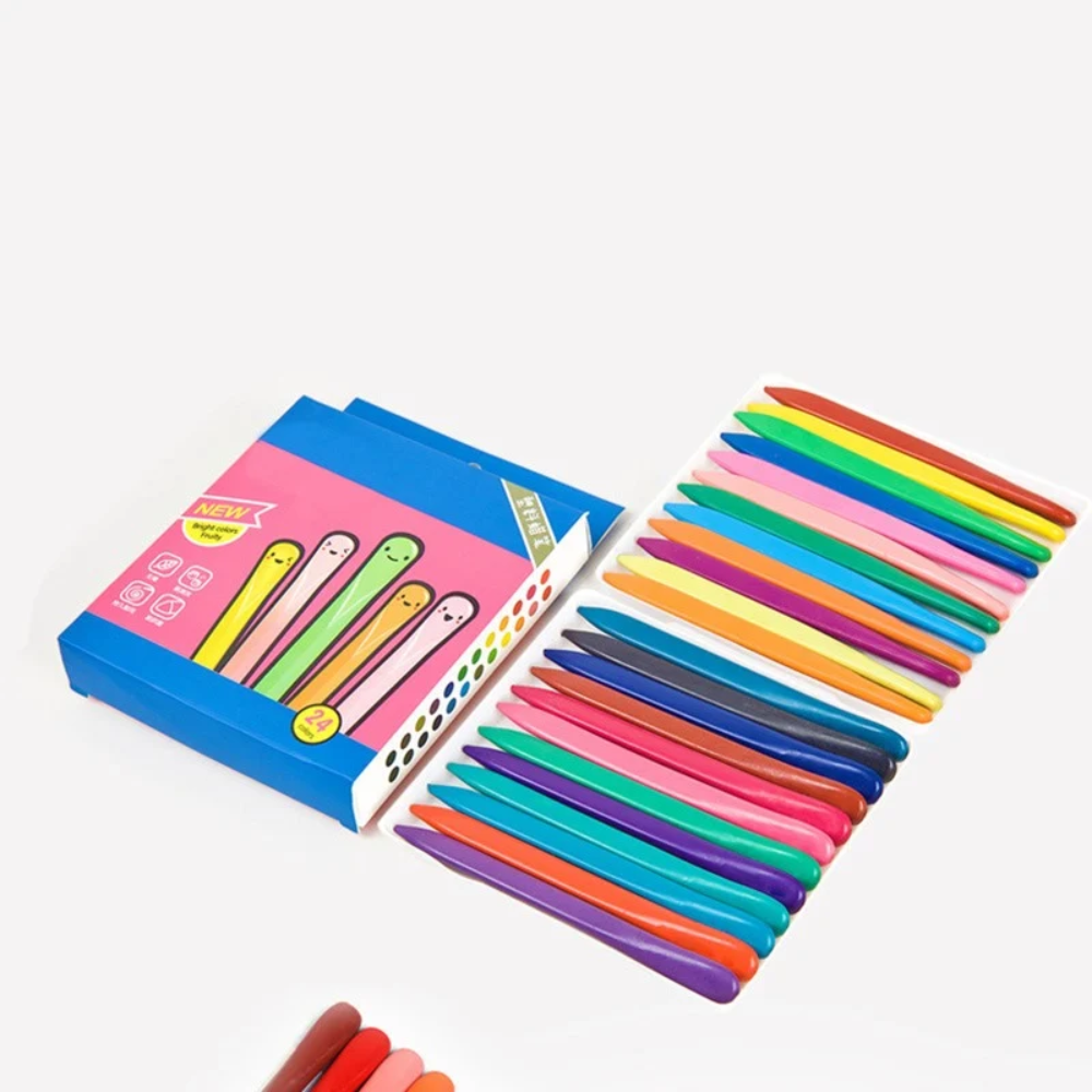 Washable Crayons for Kids – Colorful Drawing and Coloring Set