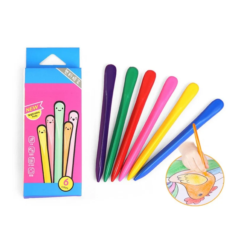 Washable Crayons for Kids – Colorful Drawing and Coloring Set