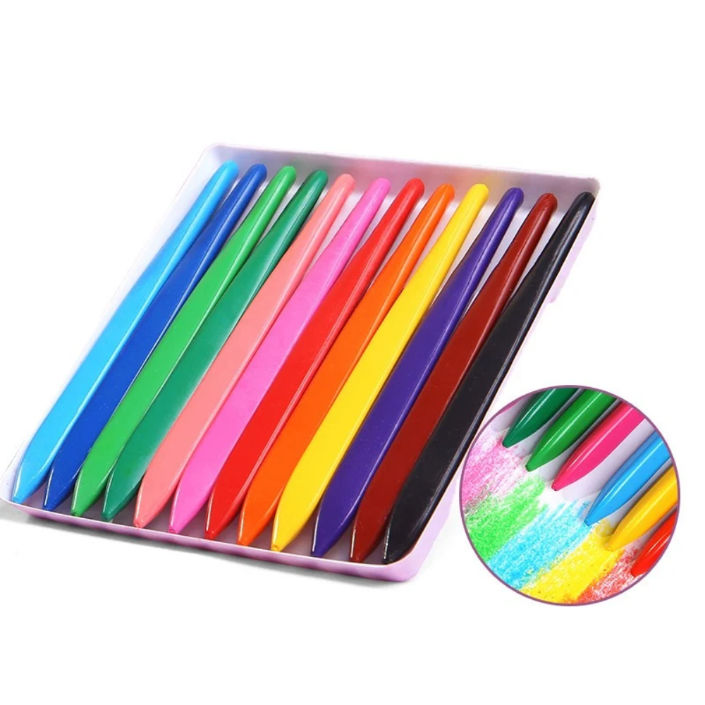 Washable Crayons for Kids – Colorful Drawing and Coloring Set