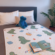 Waterproof Bed Mat – Reusable Quilted Mattress Protector for Kids and Toddlers