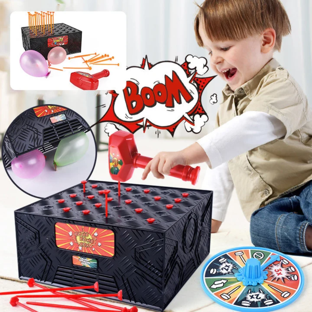 Whack A Balloon Game – Interactive Balloon Popping Party and Family Challenge Set