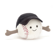 White Baseball Plush Toy