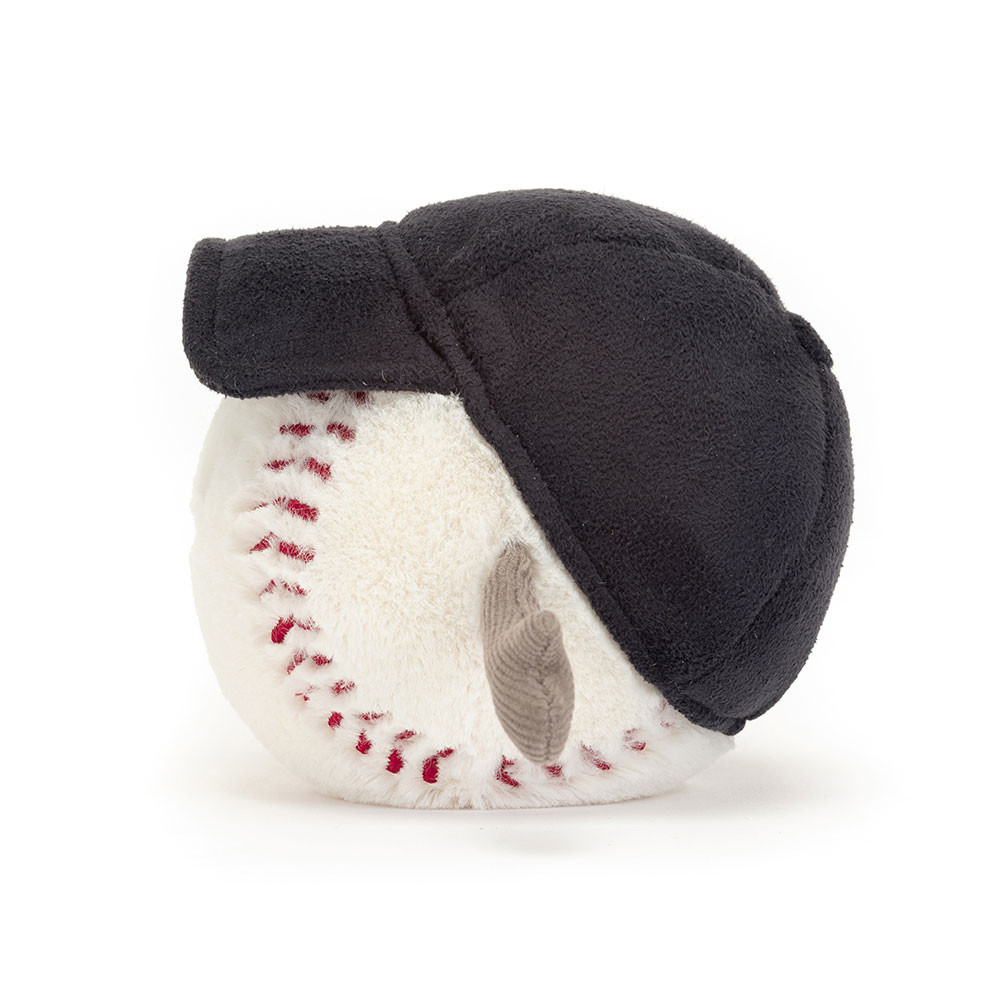 White Baseball Plush Toy