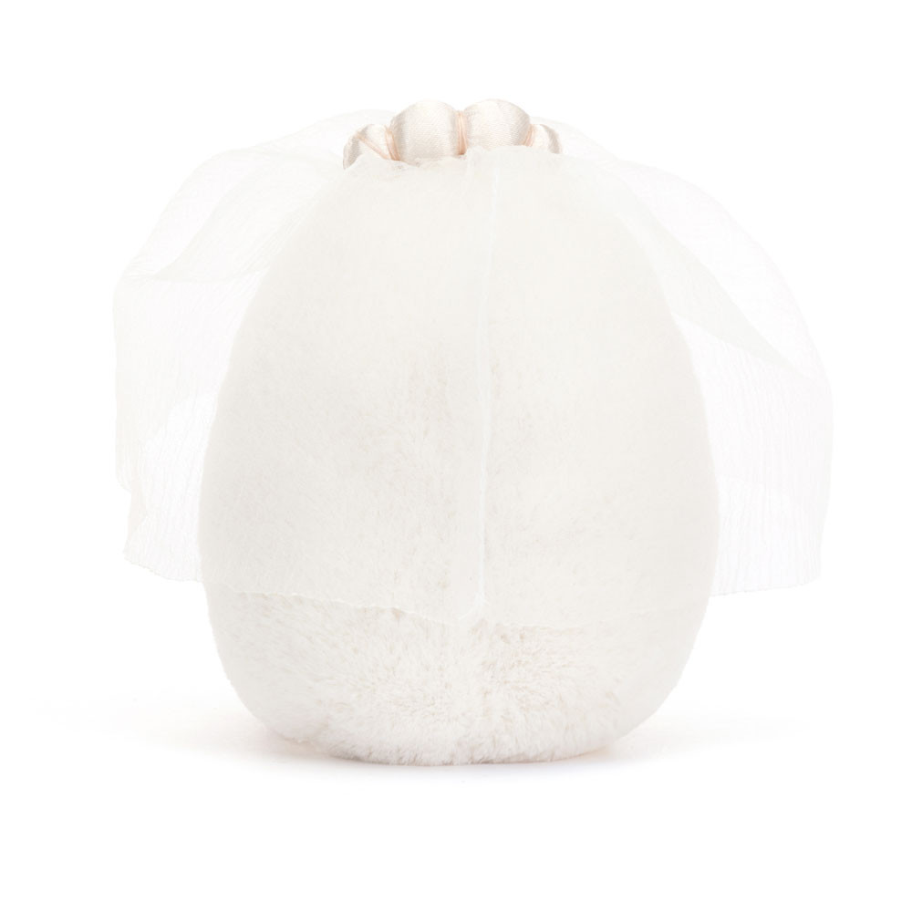 White Boiled Egg Plush Toy