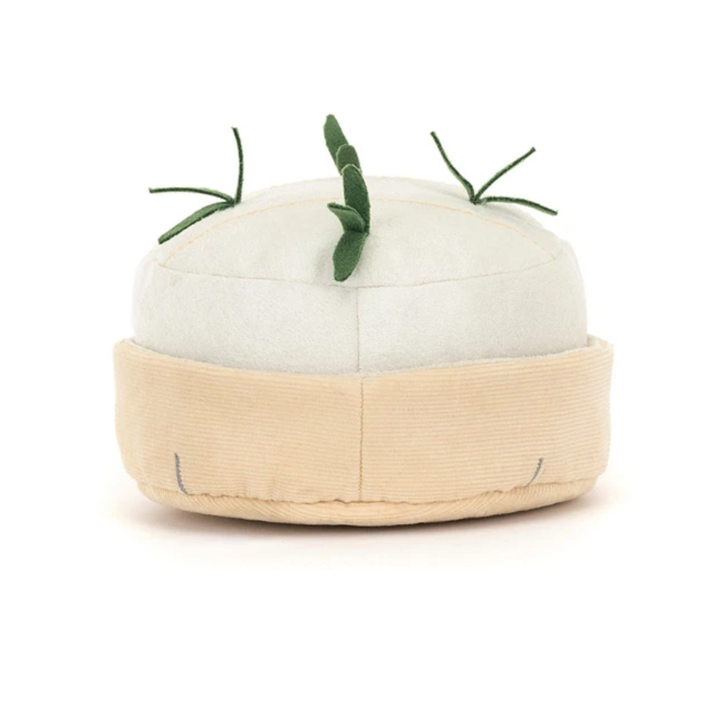 White Camembert Cheese Plush Toy