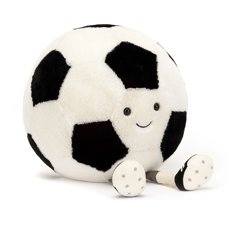 White Football Plush Toy